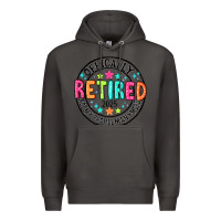Smoke Officially Retired 2025 not my problem anymore Premium Hoodie - CowhideDigitalArt