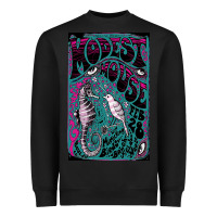 Black Modest Mouse Heavyweight Sweatshirt - InspiraDesign