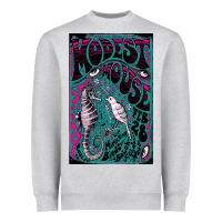 Heather Grey Modest Mouse Heavyweight Sweatshirt - InspiraDesign