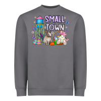 Storm Small Town Easter Day Heavyweight Sweatshirt - CowhideDigitalArt