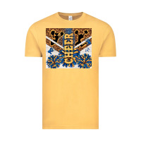 Vintage Mustard Cheer Vintage Tee - TumblerDesignByShophia