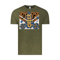 Vintage Olive Cheer Vintage Tee - TumblerDesignByShophia