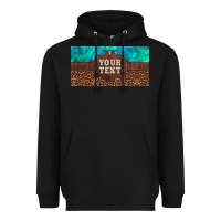 Black preview custom name turquoise stone leopard bull skull license plate Heavyweight Hoodie - Artiststas