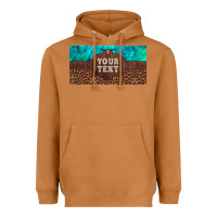 Meerkat preview custom name turquoise stone leopard bull skull license plate Heavyweight Hoodie - Artiststas
