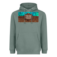 Sage preview custom name turquoise stone leopard bull skull license plate Heavyweight Hoodie - Artiststas