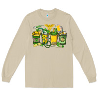Mushroom St. Patrick's Day Nurse coffee cups Long Sleeve Tee - HowdyJamesFarm