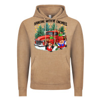 Vintage Coffee hanging with my gnomies Vintage Hoodie - CowGirlArtShop