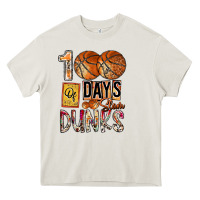 Cream 100 of days slam dunks Heavy Core Tee - SublimationCraftShop