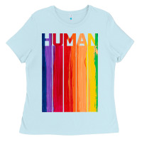Baby Blue Human Ladies Tee - Bettercallsaul