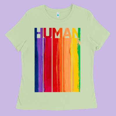 Human Ladies Tee Designed By Bettercallsaul