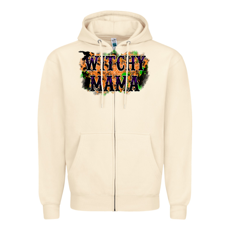 Witchy Mama Zipper Hoodie by RacoonDesign | Teevron