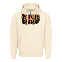 Sandshell witchy mama Zipper Hoodie - RacoonDesign