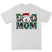 Dove Grey Christmas Dog Mom Husky Premium Tee - RanaPortraitStore