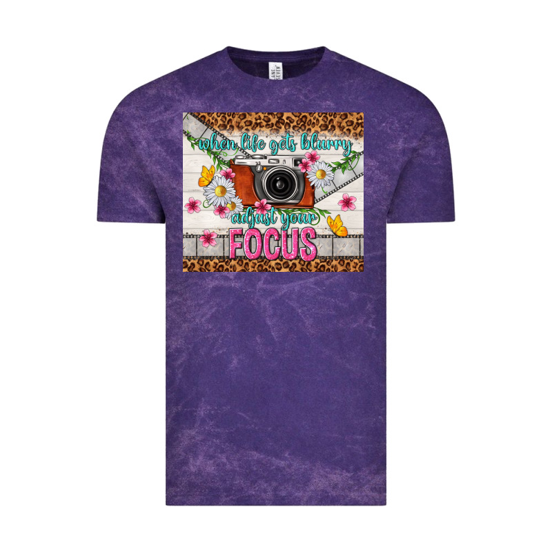When Life Gets Blurry Adjust Your Focus Vintage Tee by TumblerDesignByShophia | Teevron