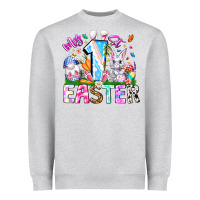 Heather Grey My 1st Easter Heavyweight Sweatshirt - CowhideDigitalArt