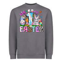 Storm My 1st Easter Heavyweight Sweatshirt - CowhideDigitalArt