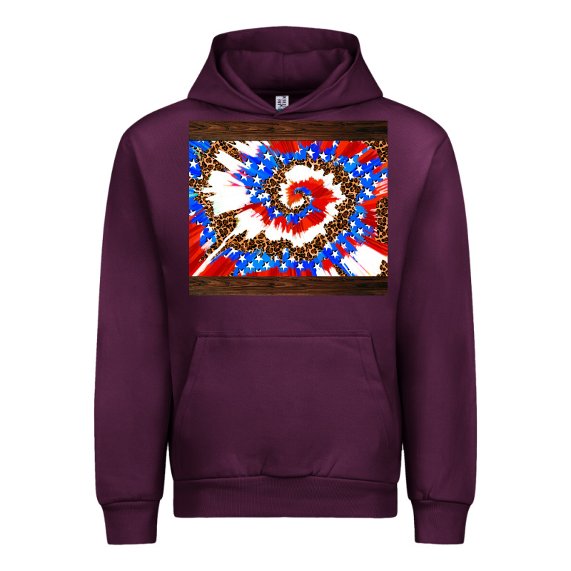 Usa Tie Dye Urban Hoodie by AdoDesignShop | Teevron