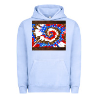 Pigment Grape Ice usa tie dye Urban Hoodie - AdoDesignShop
