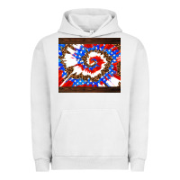Pigment Lunar Rock usa tie dye Urban Hoodie - AdoDesignShop