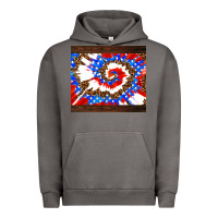 Pigment Tornado usa tie dye Urban Hoodie - AdoDesignShop
