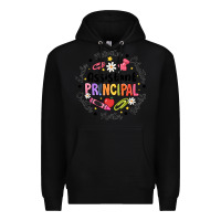 Black Principal Assistant Premium Hoodie - CowhideDigitalArt