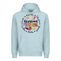 Blue Mist Principal Assistant Premium Hoodie - CowhideDigitalArt