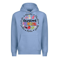Colony Blue Principal Assistant Premium Hoodie - CowhideDigitalArt