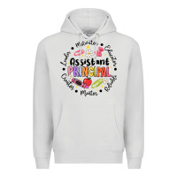 Dove Grey Principal Assistant Premium Hoodie - CowhideDigitalArt