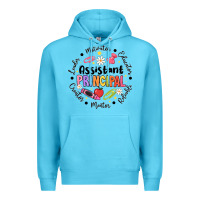 Ocean Blue Principal Assistant Premium Hoodie - CowhideDigitalArt