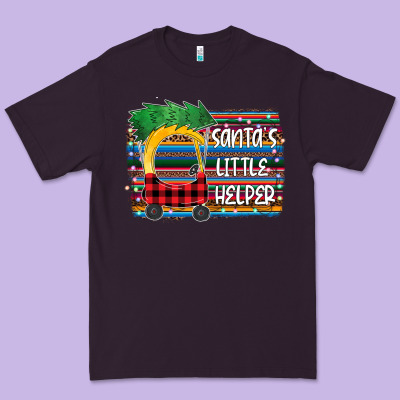 Santa Little Helper Premium Tee Designed By Bettercallsaul