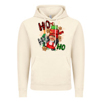 Vintage Artic ho ho ho girl gnome Vintage Hoodie - CowGirlArtShop