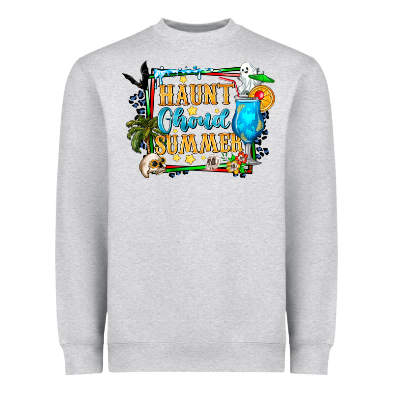 Name Spooky Summer Vibes Heavyweight Sweatshirt by CowhideDigitalArt | Teevron