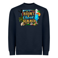 Navy name spooky summer vibes Heavyweight Sweatshirt - CowhideDigitalArt