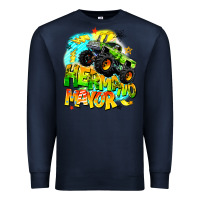 Navy hermano mayor Premium Sweatshirt - BarkalooDesign