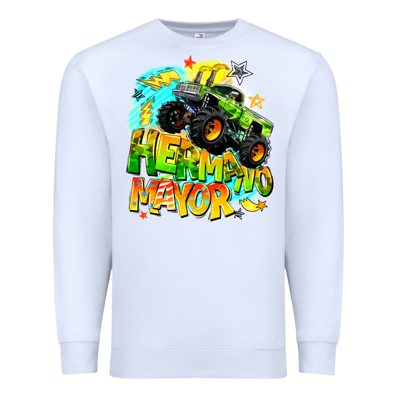 Hermano Mayor Premium Sweatshirt by BarkalooDesign | Teevron