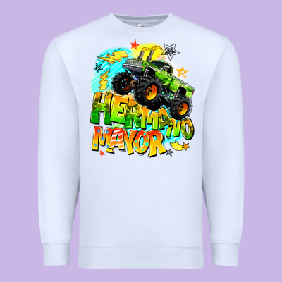 Hermano Mayor Premium Sweatshirt Designed By Barkaloodesign