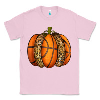 Bubblegum Pink Basketball Pumpkin Classic Tee - texasbilliewilder