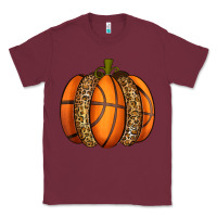 Burgundy Basketball Pumpkin Classic Tee - texasbilliewilder