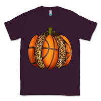 Plum Basketball Pumpkin Classic Tee - texasbilliewilder