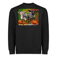 Black Baby Sheeps Heavyweight Sweatshirt - LillyAllenDesigns