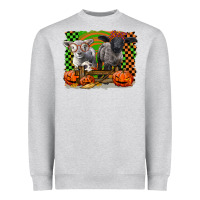 Heather Grey Baby Sheeps Heavyweight Sweatshirt - LillyAllenDesigns