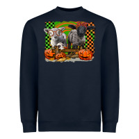 Navy Baby Sheeps Heavyweight Sweatshirt - LillyAllenDesigns