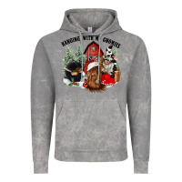 Cloud Rock hanging with my gnomies Vintage Hoodie - CowGirlArtShop