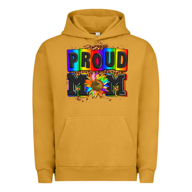 Proud Mom With Sunflower Urban Hoodie by AdoDesignShop | Teevron