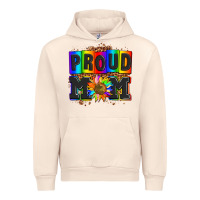 Sandshell proud mom with sunflower Urban Hoodie - AdoDesignShop
