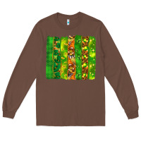 Chestnut St. Patrick's Day brushstrokes Long Sleeve Tee - HowdyJamesFarm