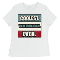 White coolest veterinarian ever Ladies Tee - Bettercallsaul