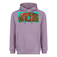 Lavender brave turquoise leopard cactus and floral arrow licanse plate Heavyweight Hoodie - Artiststas