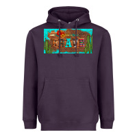Plum brave turquoise leopard cactus and floral arrow licanse plate Heavyweight Hoodie - Artiststas