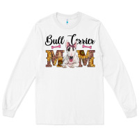 White western bull terrier mom Long Sleeve Tee - RanaPortraitStore